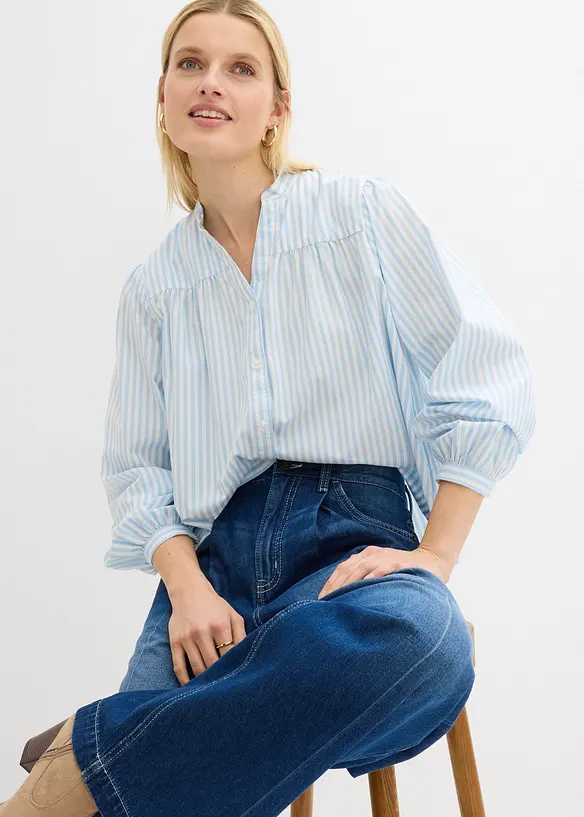 Jean palazzo tr&egrave;s large, bonprix