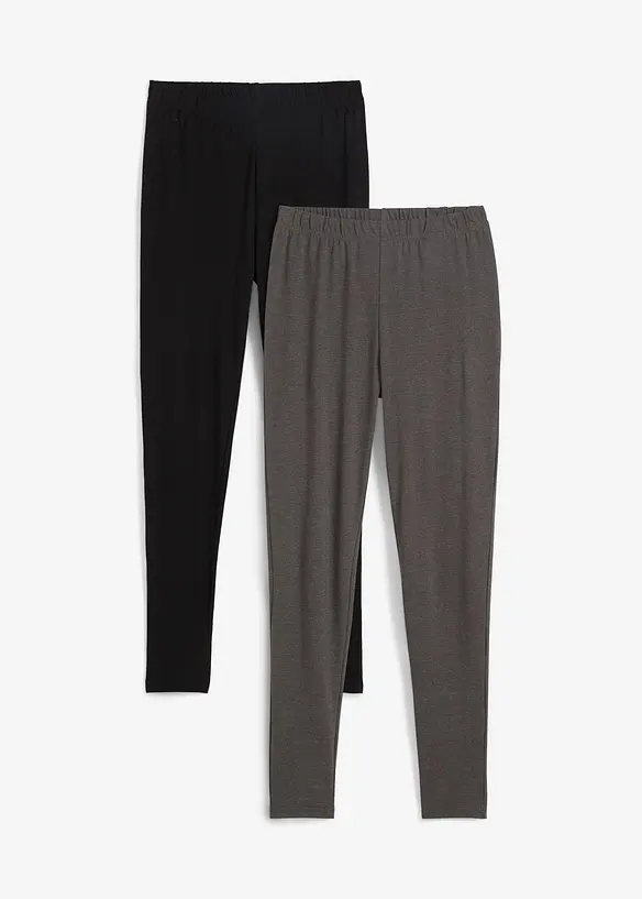 Lot de 2 leggings, bonprix