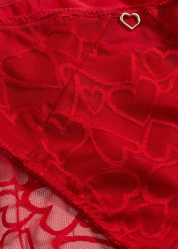 Slip maxi avec dentelle, bonprix