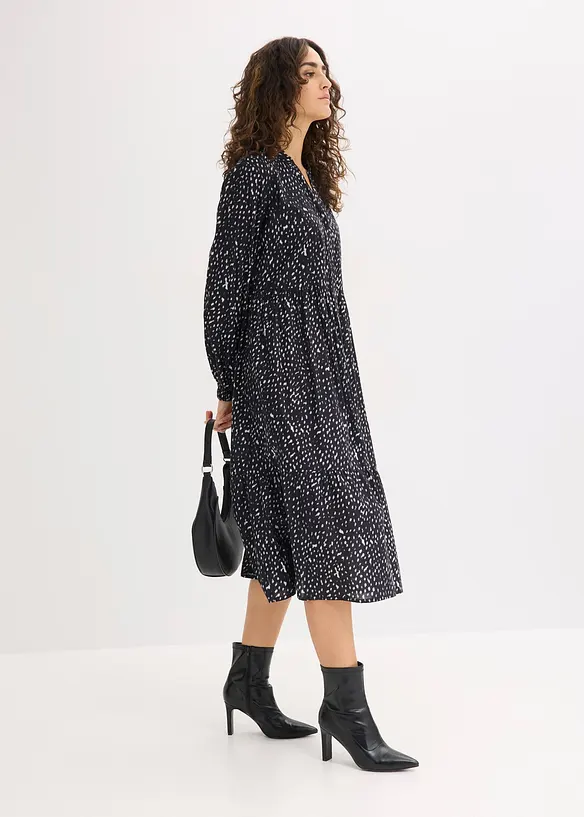 Robe midi 100% coton, bonprix