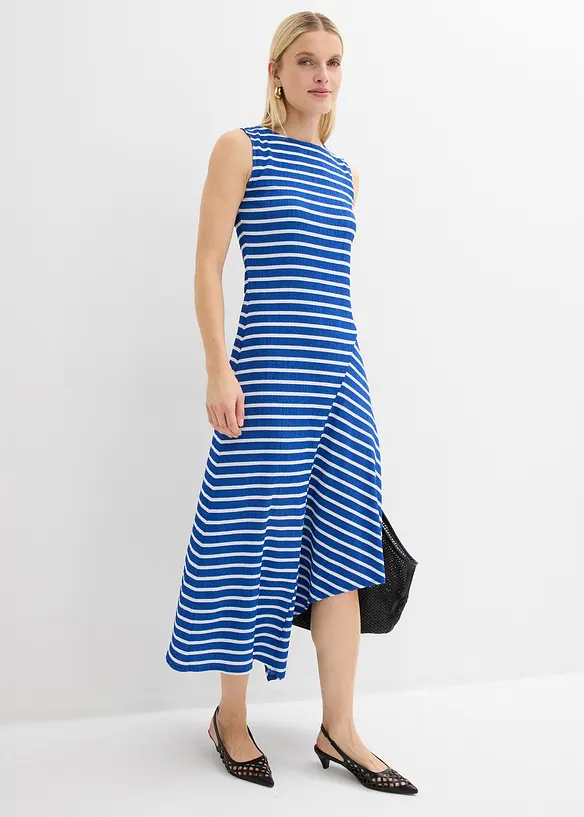 Robe longue &agrave; base asym&eacute;trique, bonprix