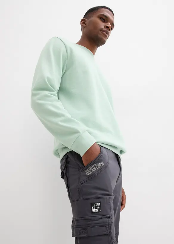 Bermuda long et regular avec poches cargo, bonprix