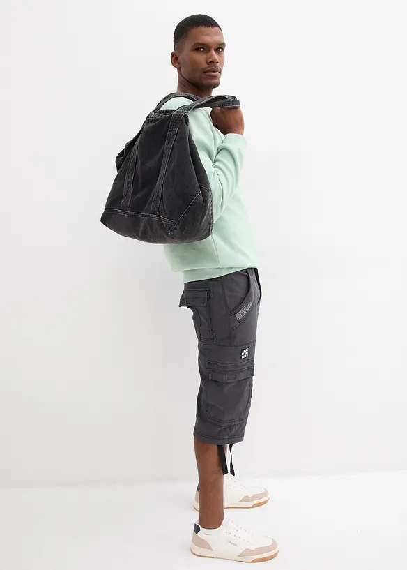 Bermuda long et regular avec poches cargo, bonprix