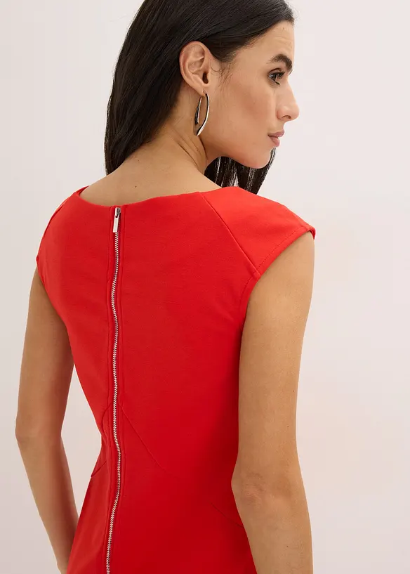 Robe fourreau en Punto di Roma, bonprix