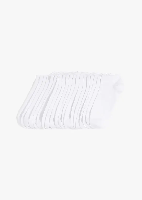 Lot de 20 paires de chaussettes courtes, bonprix