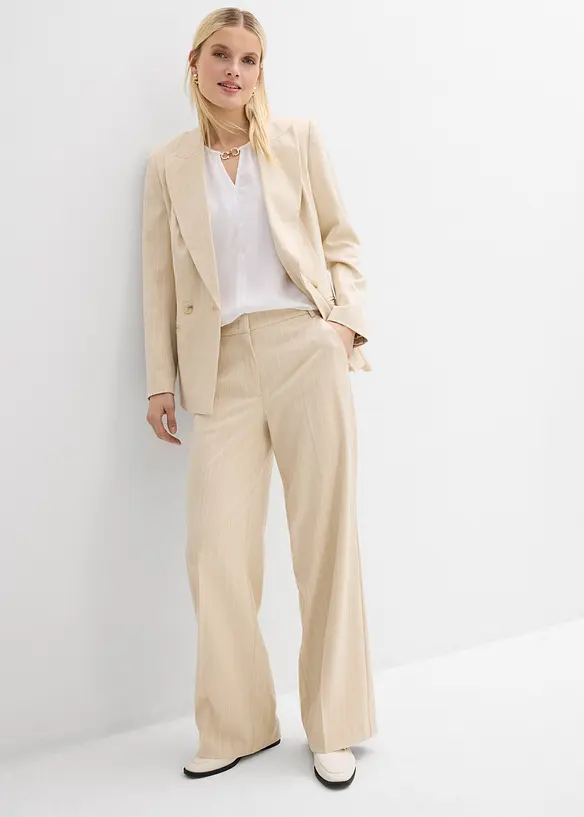 Pantalon de costume ray&eacute;, bonprix