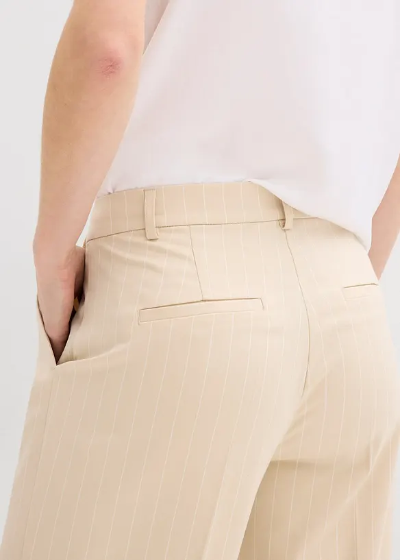 Pantalon de costume ray&eacute;, bonprix