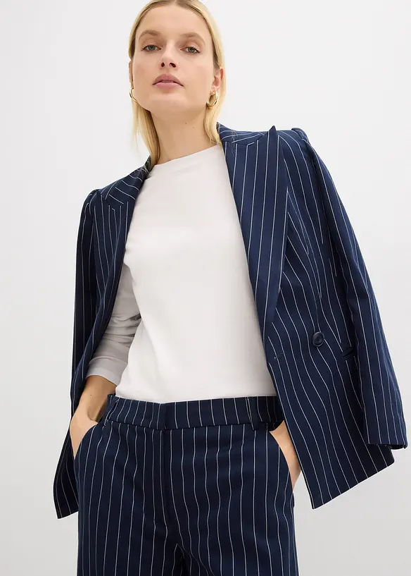 Pantalon de costume ray&eacute;, bonprix