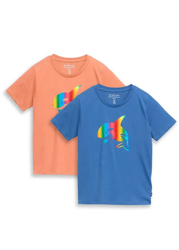 Lot de 2&nbsp;T-shirts Tom Tailor, Tom Tailor