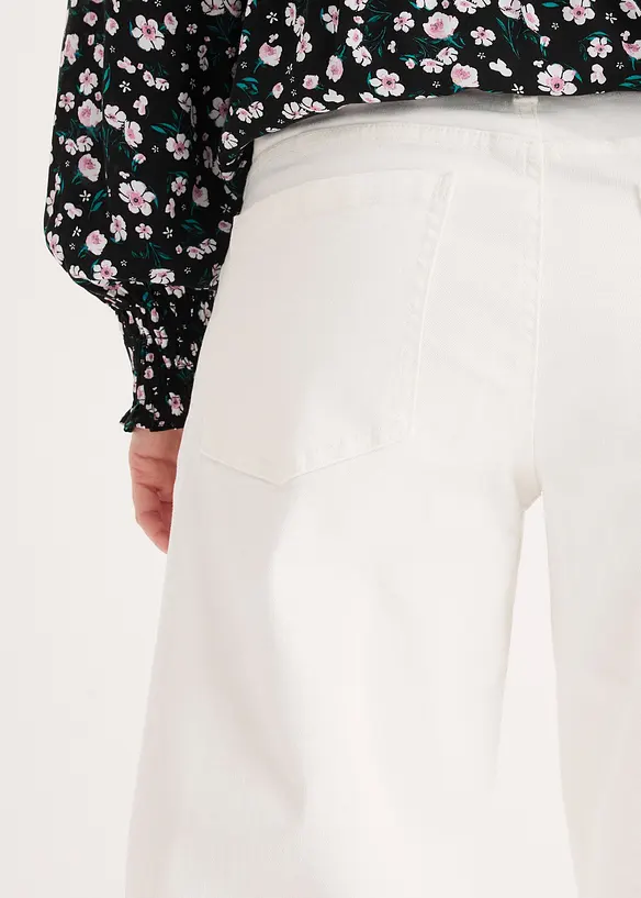 Pantalon en twill de coton extensible, bonprix