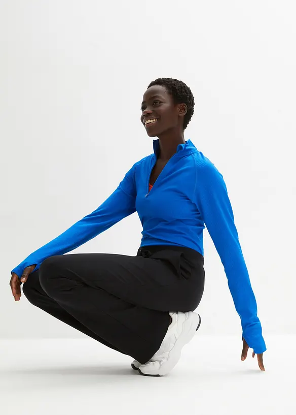 Pantalon en coton extensible, bonprix