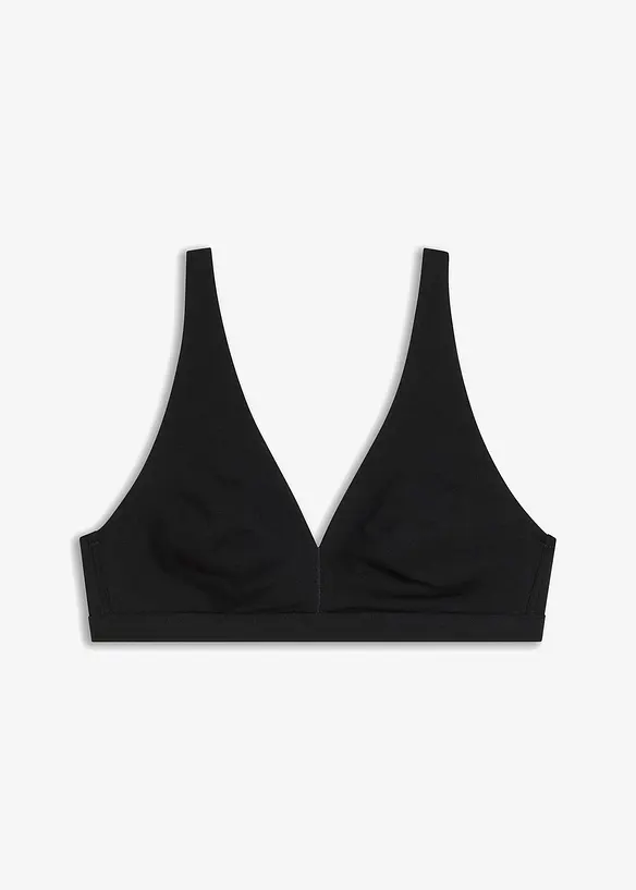 Soutien-gorge bralette coton sans armatures, bonprix