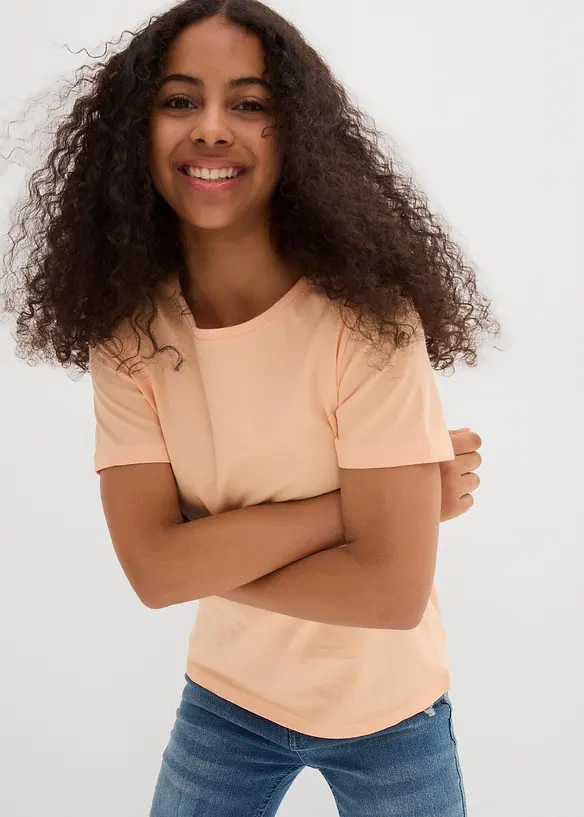 Lot de 3 T-shirts 100% coton, bonprix