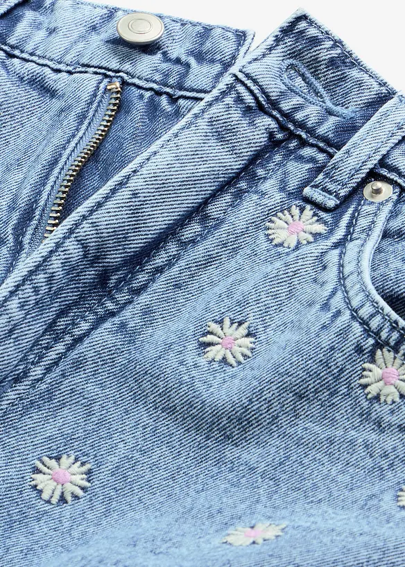 Jean droit, taille haute, bonprix