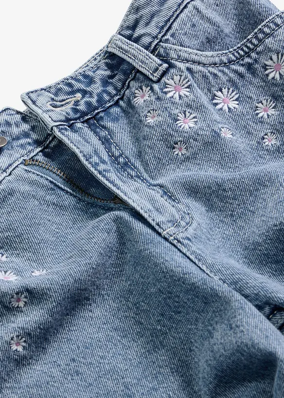 Jean large taille mi-haute, bonprix