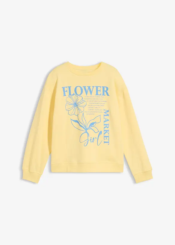 Sweat-shirt 100% coton, bonprix