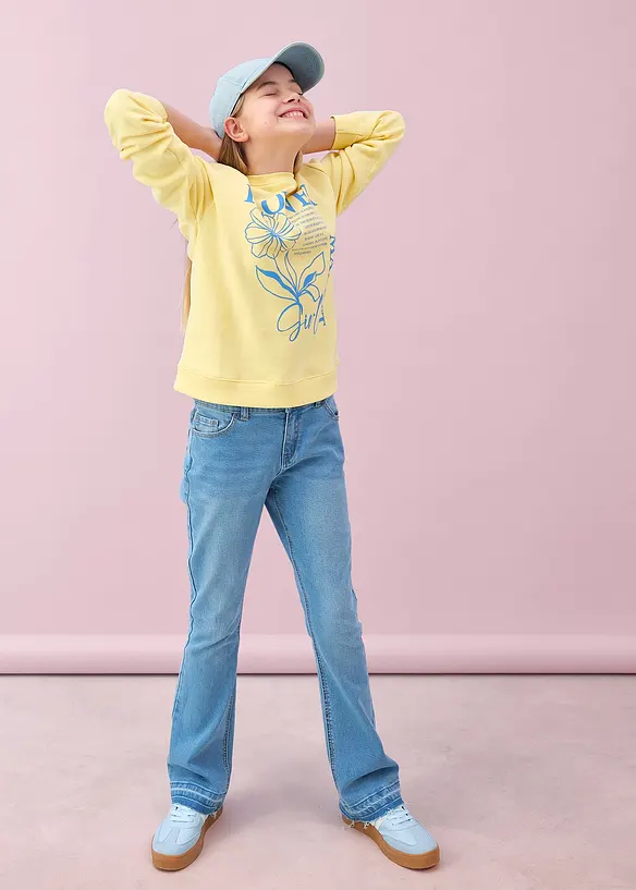 Sweat-shirt 100% coton, bonprix