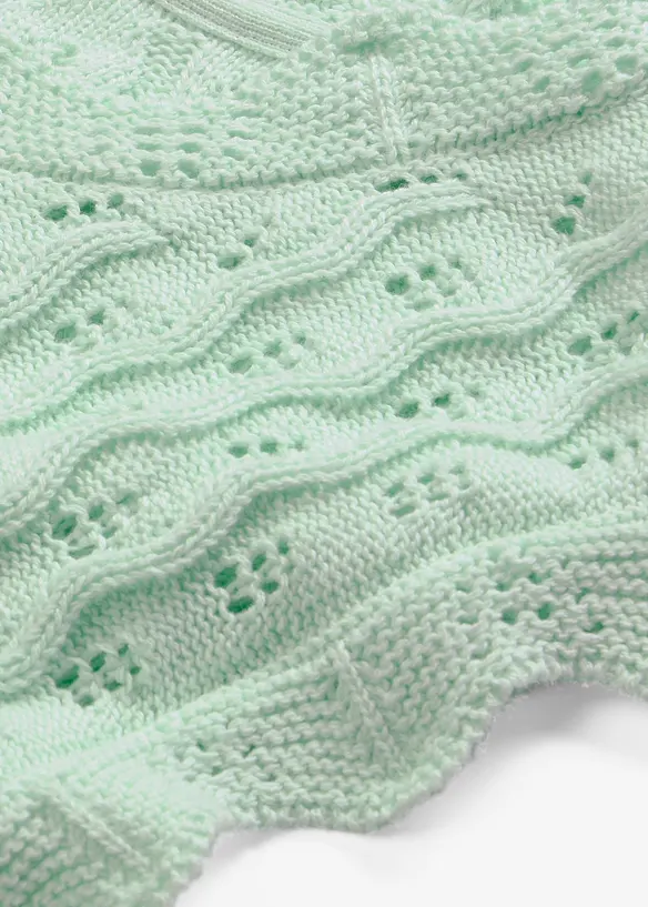 Top en maille 100% coton, bonprix