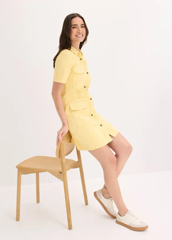 Robe courte 100% coton, bonprix