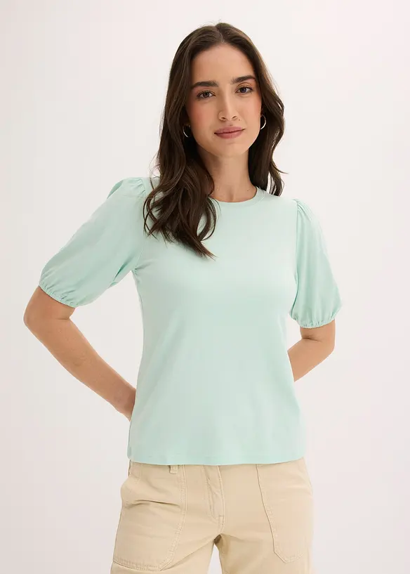 T-shirt doux en viscose extensible, bonprix