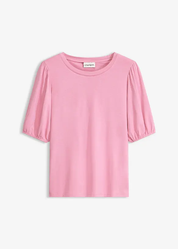 T-shirt doux en viscose extensible, bonprix