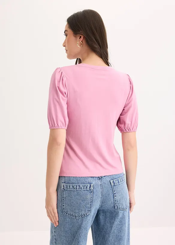 T-shirt doux en viscose extensible, bonprix