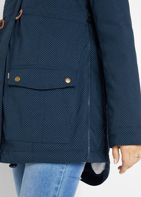 Veste de grossesse et de portage 3en1 avec doublure peluche, bonprix