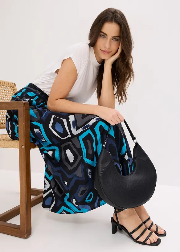 Jupe longue en viscose fluide, bonprix