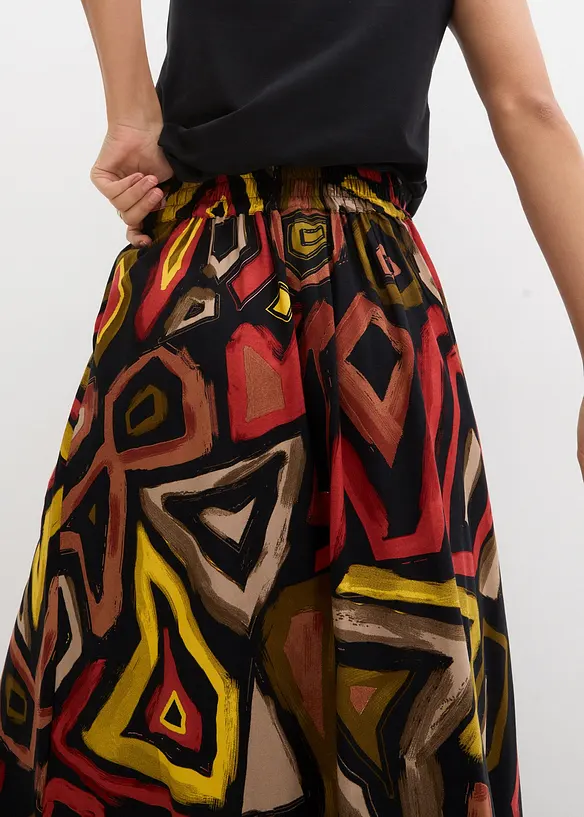 Jupe longue en viscose fluide, bonprix