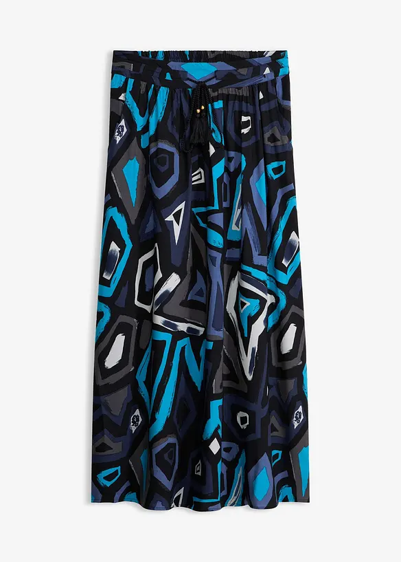 Jupe longue en viscose fluide, bonprix