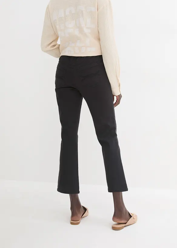 Pantalon 7/8 &agrave; taille &eacute;lastiqu&eacute;e, bonprix