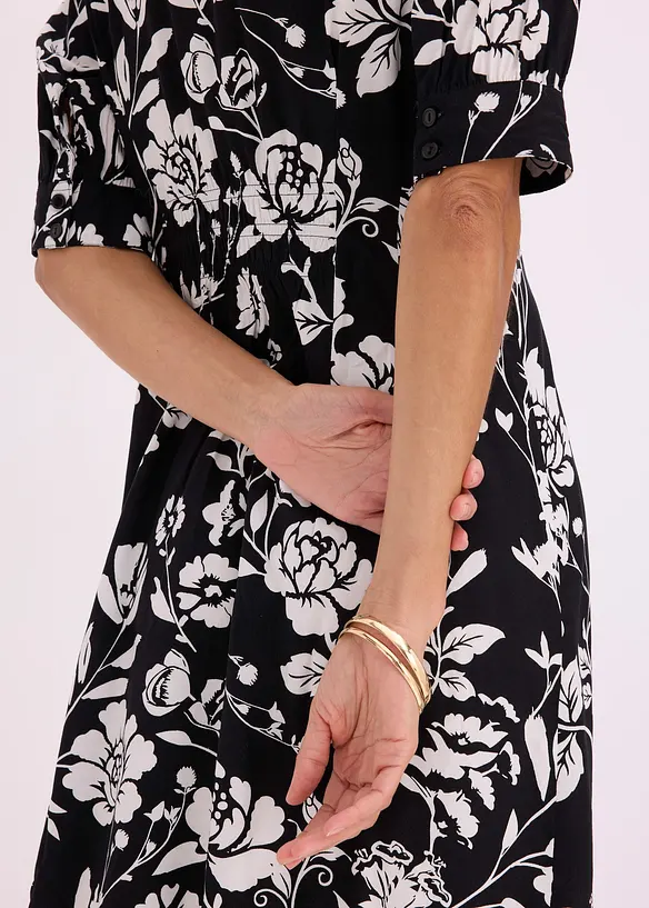 Robe-chemise en viscose fluide, bonprix