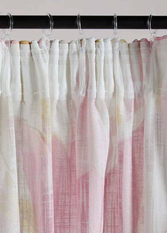 Rideau &agrave; imprim&eacute; floral (1&nbsp;pce), bonprix