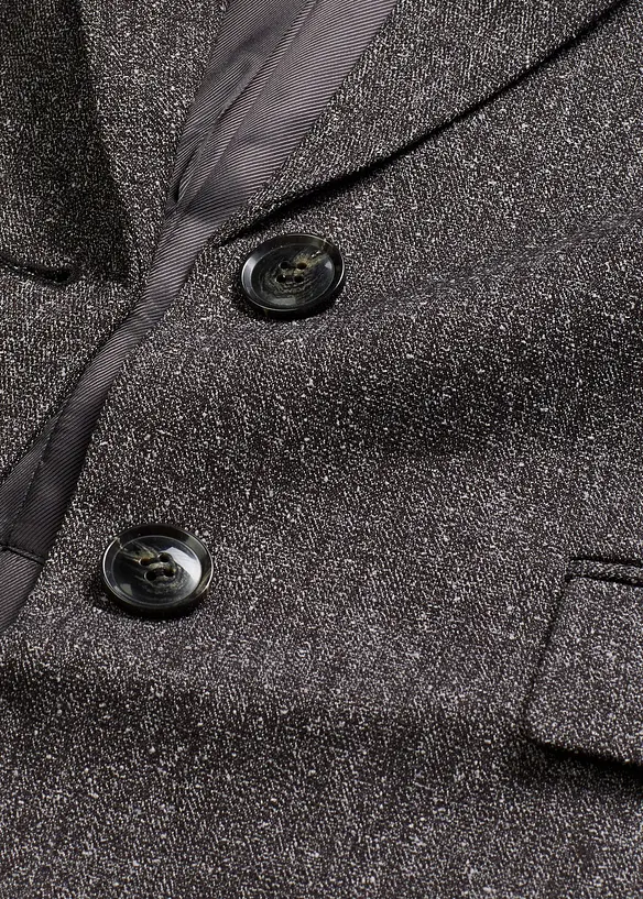 Blazer oversize en viscose m&eacute;lang&eacute;e, bonprix