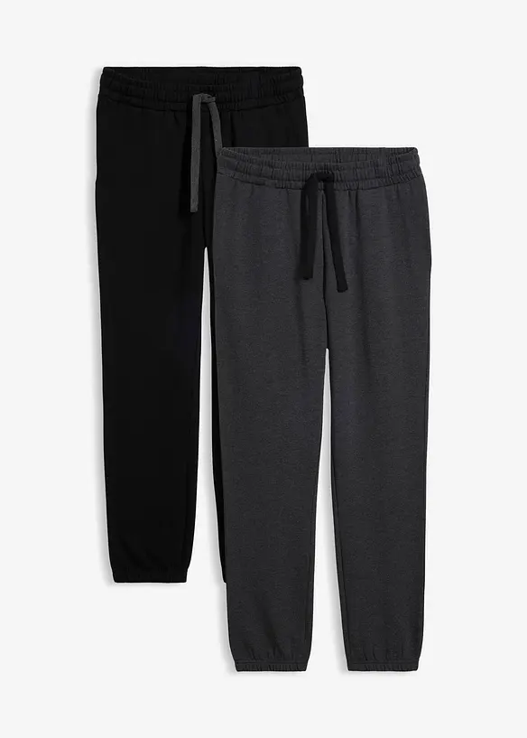 Lot de 2 pantalons de jogging, bonprix