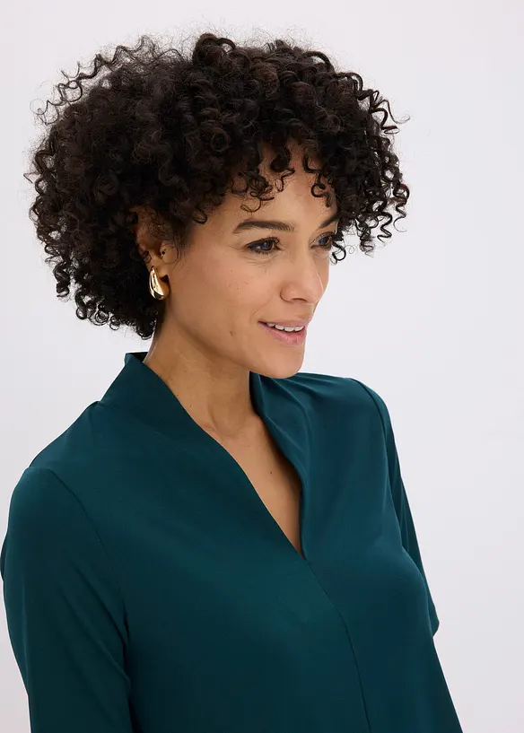 T-shirt &agrave; col calice, bonprix