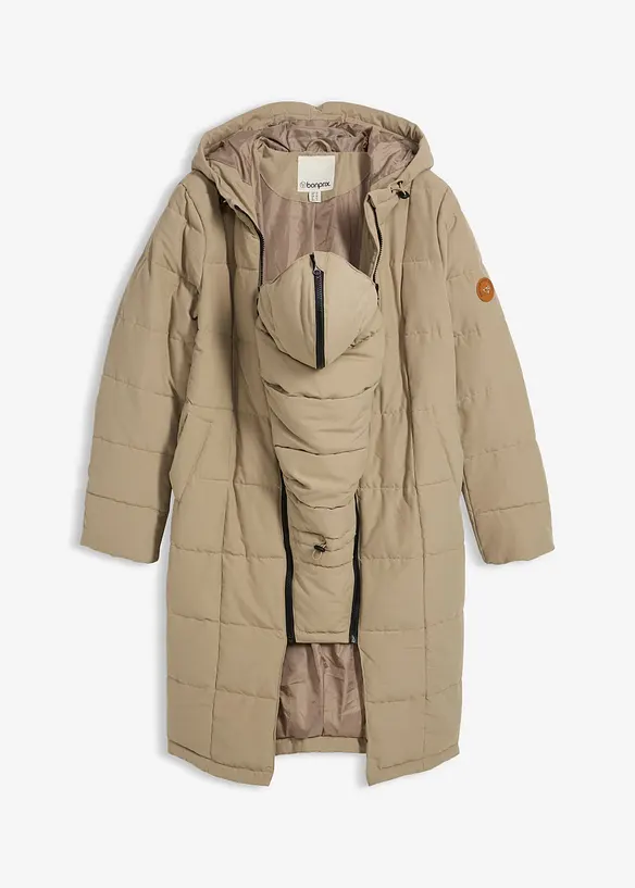 Doudoune 3en1 de grossesse et de portage, bonprix
