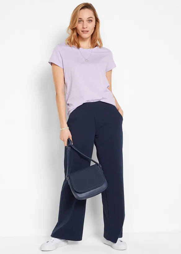 Lot de 5 T-shirts col rond, bonprix