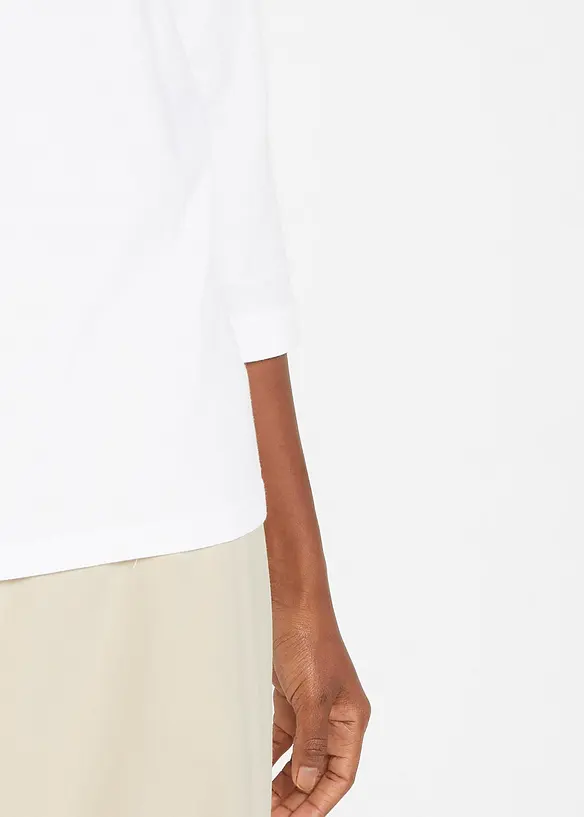 Lot de 5 T-shirts manches 3/4, bonprix