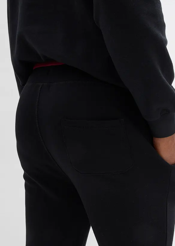 Pantalon de jogging avec d&eacute;tails sportifs, bonprix