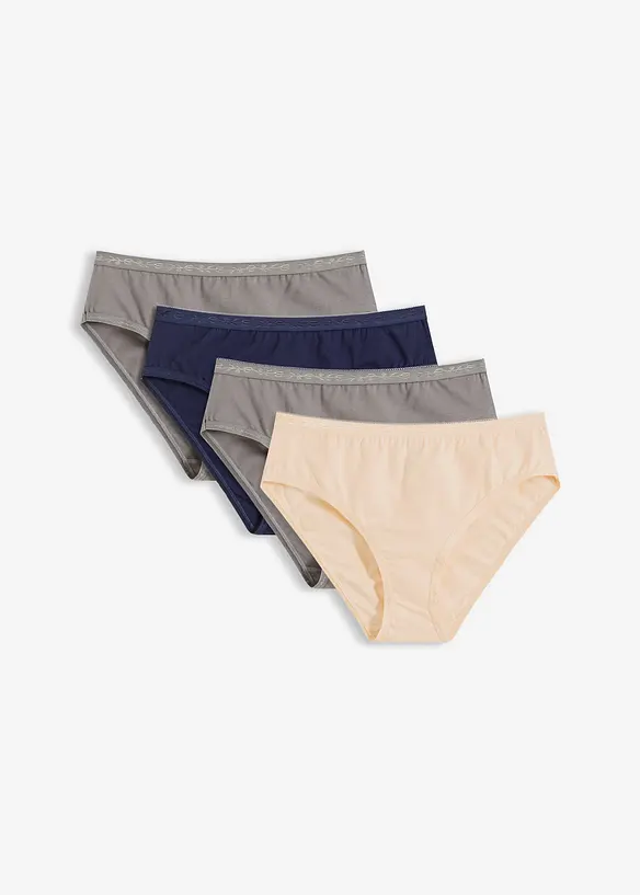 Lot de 4 slips maxi, bonprix