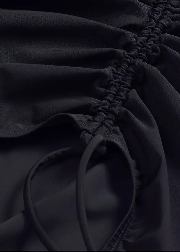 Maillot 1&nbsp;pi&egrave;ce sculptant avec la&ccedil;ages, maintien l&eacute;ger, bonprix