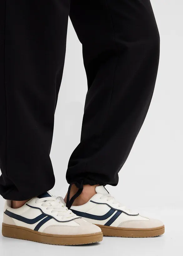 Pantalon sweat de grossesse, largeur r&eacute;glable, 100% coton, bonprix