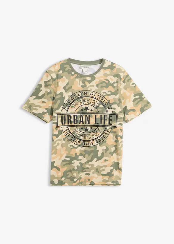 T-shirt 100% coton, slim, bonprix