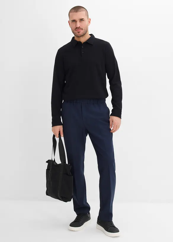 Pantalon de costume &agrave; taille &eacute;lastiqu&eacute;e, bonprix