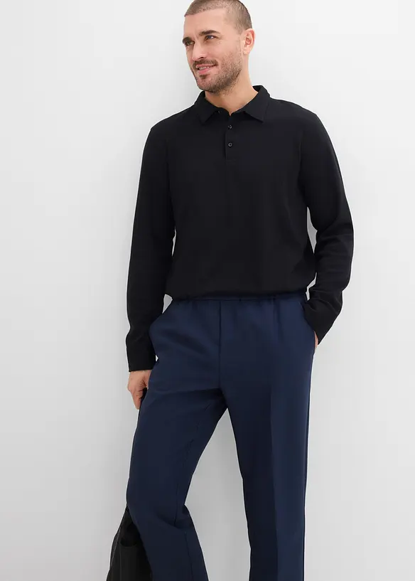 Pantalon de costume &agrave; taille &eacute;lastiqu&eacute;e, bonprix