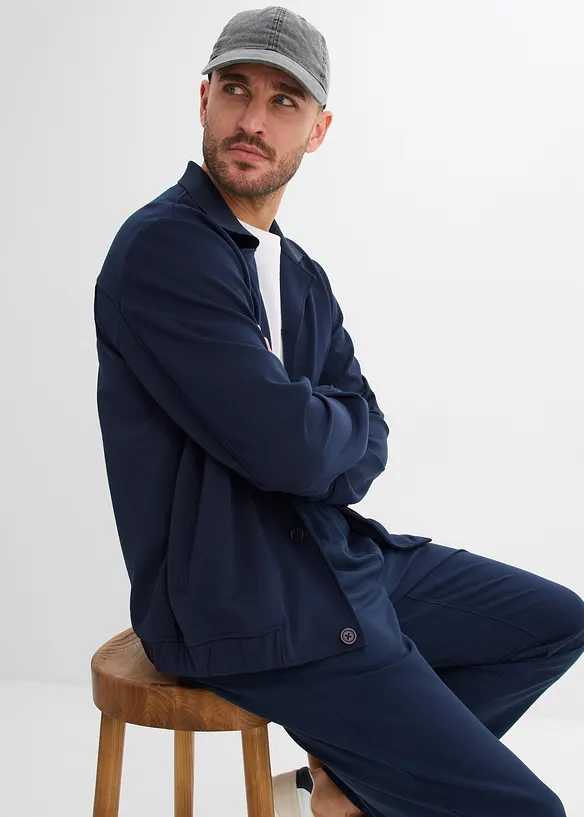 Blouson en Punto di Roma confortable, bonprix