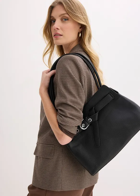 Sac &agrave; main avec d&eacute;tail boucle, bonprix