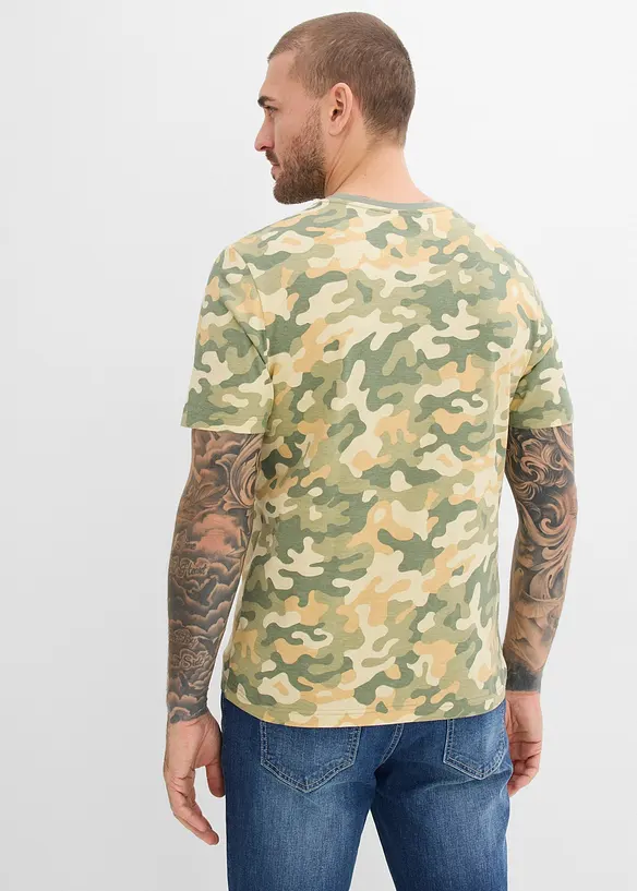 T-shirt 100% coton, slim, bonprix