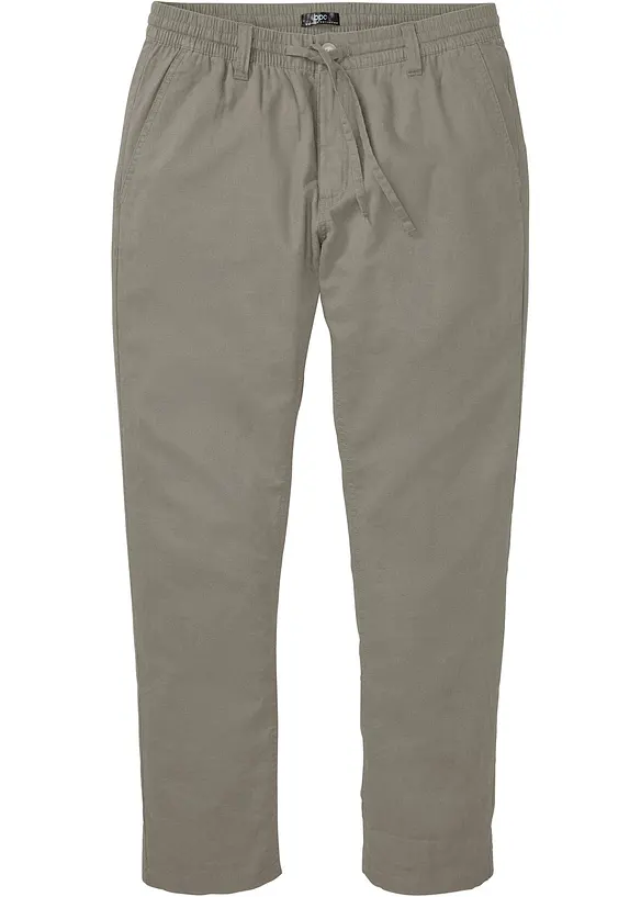 Pantalon chino l&eacute;ger, regular, droit, bonprix